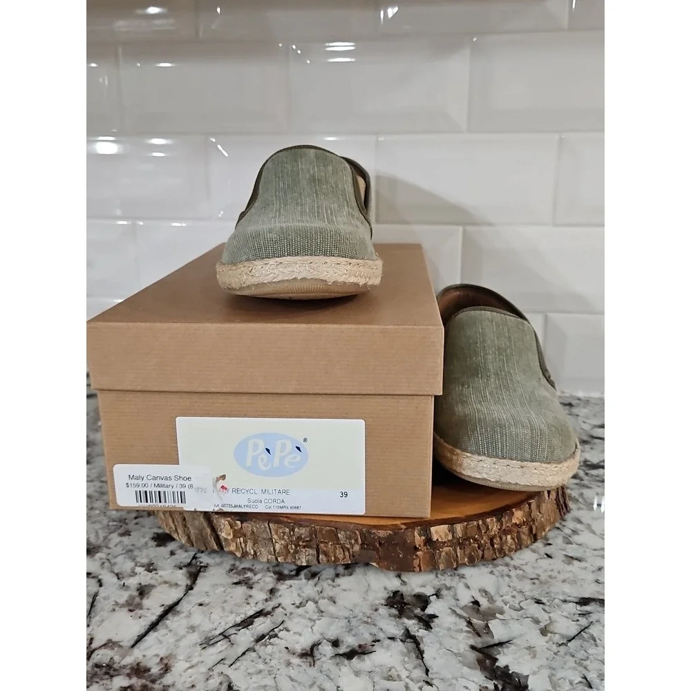New! Don Pepe Woven Maly Canvas Youth Shoe Size 39 US 8‎